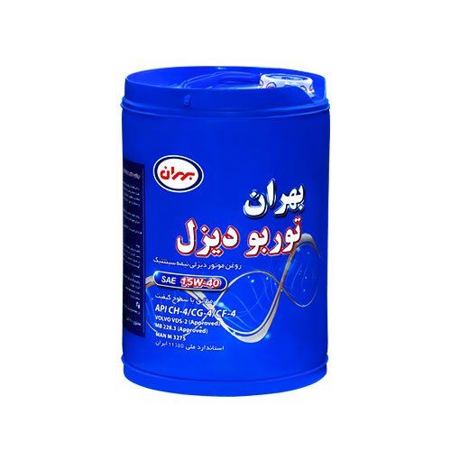 روغن موتور بهران مدل توربو دیزل CH4 حجم 20 لیتر (15W-40)