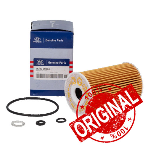 فیلتر روغن کیا موهاوی 6 و 8 سیلندر کد 3C250 اصلی ساخت کره