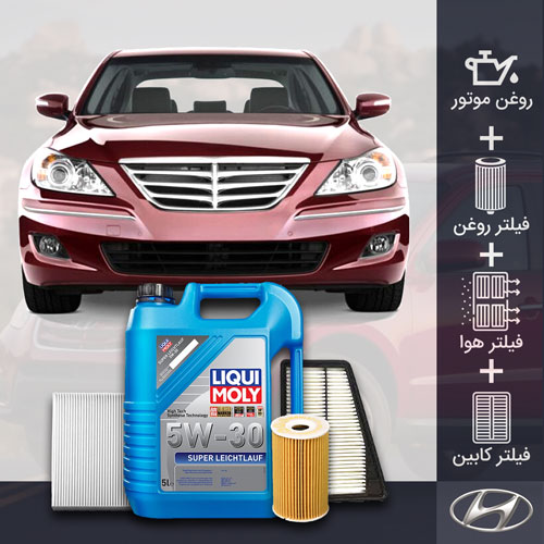 پکیج جنسیس سدان 2009 2010 گیربکس 6 سرعته طلائی