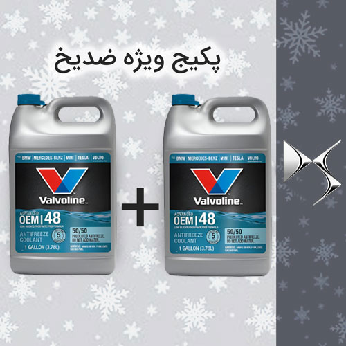 پکیج ویژه ضدیخ 8 لیتری دی اس (منفی 37 درجه)