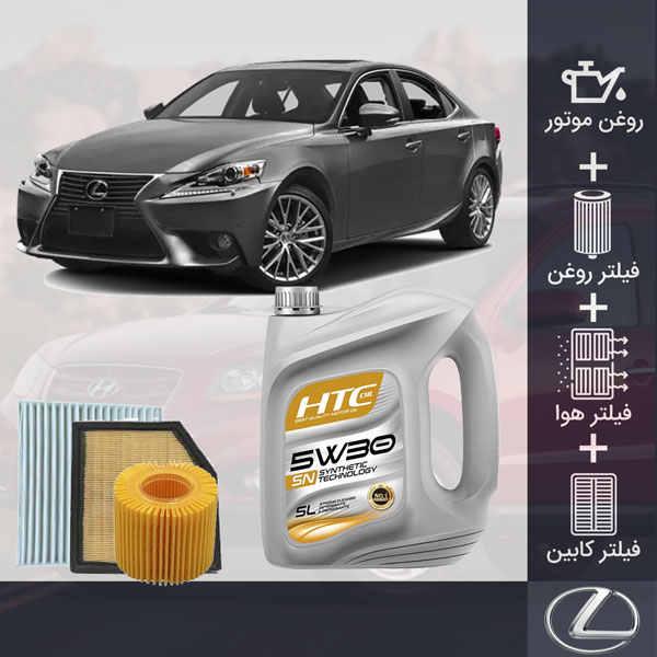 کیت کامل لکسوس IS250 طلائی