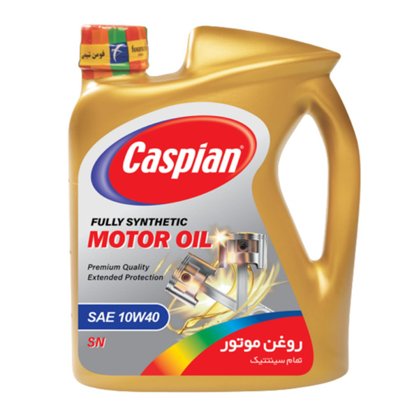 روغن موتور کاسپین SN حجم 4 لیتر (10W-40)