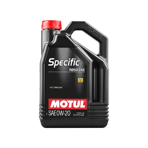 روغن موتور موتول مدلSpecific RB50-2AE API SP حجم 5 لیتر (0W-20)