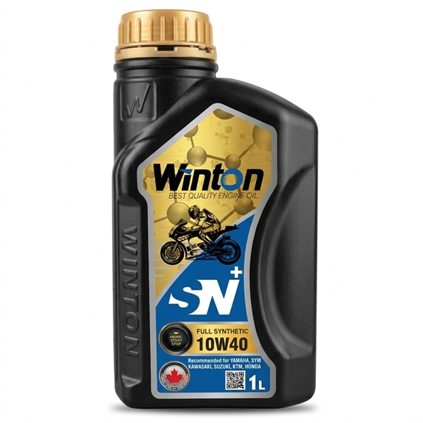 روغن موتور وینتون مدل SN PLUS JASO MA2 حجم 1 لیتر (10w-40)