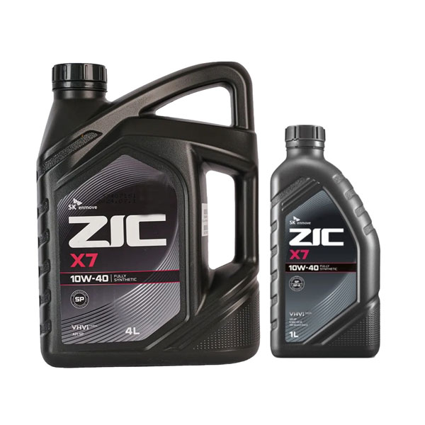 روغن موتور زیک SK ZIC مدل X7 SP حجم 5 لیتر (10w-40)