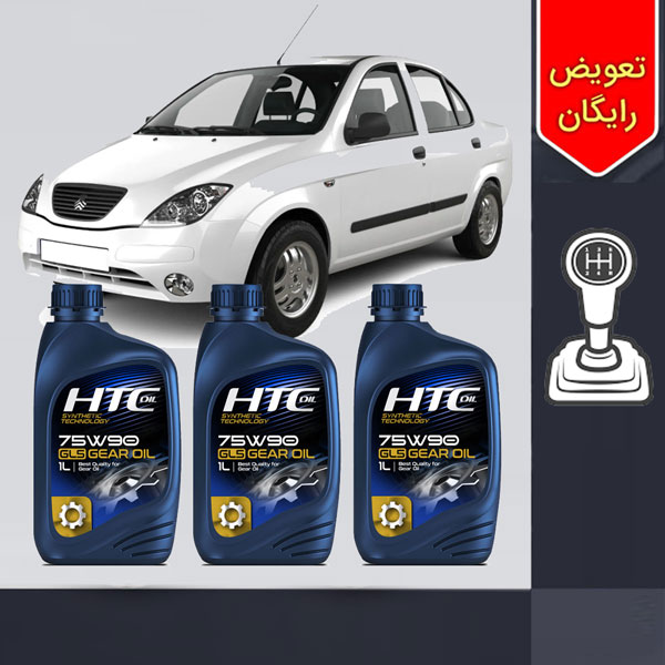 پکیج 3 لیتری روغن گیربکس تیبا
