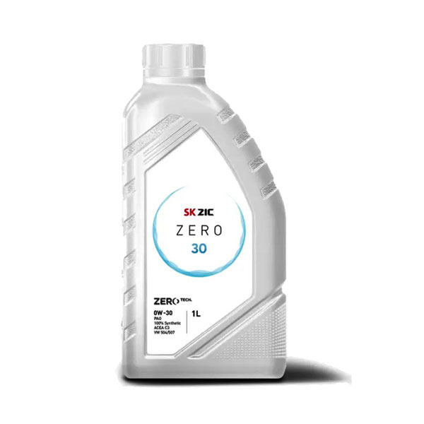 روغن موتور زیک SK ZIC مدل Zero API SN حجم 1 لیتر (0w-30)